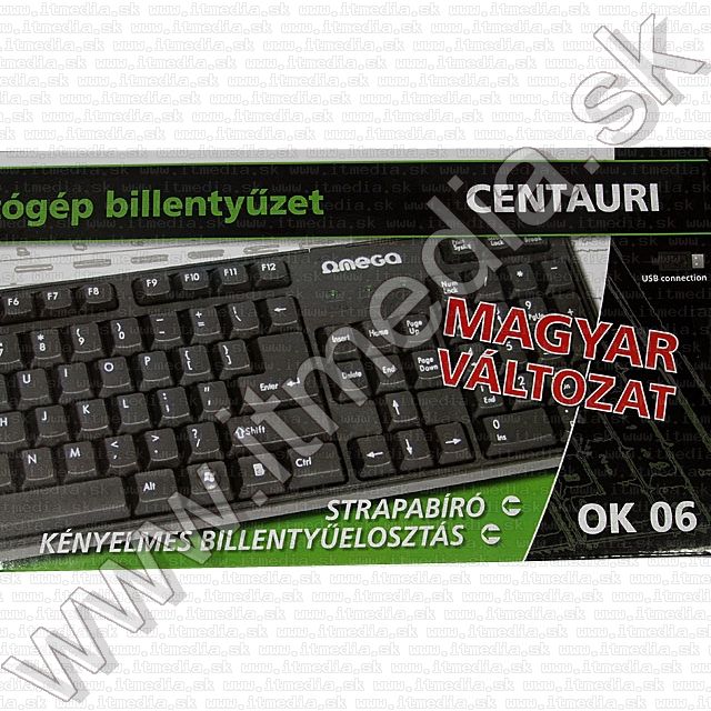 Image of OMEGA Keyboard OK-06 PS-2 *ENG* (IT8513)